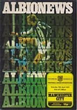 West Bromwich Albion v Manchester City 16-Apr-1977