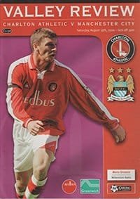 Charlton Athletic v Manchester City 19-Aug-2000