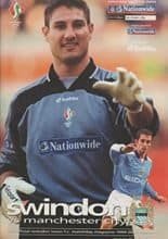 Swindon Town v Manchester City 01-Apr-2000