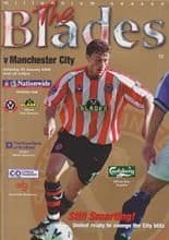 Sheffield United v Manchester City 22-Jan-2000
