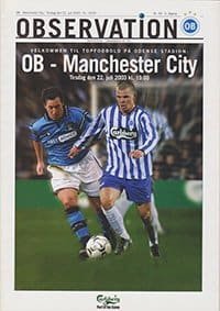 Odense v Manchester City 22-Jul-2003