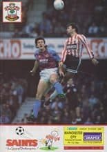 Southampton v Manchester City 26-Dec-1990