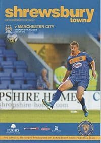 Shrewsbury Town v Manchester City 27-Jul-2013