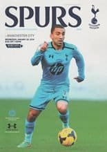Tottenham Hotspur v Manchester City 29-Jan-2014