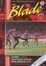 Sheffield United v Manchester City 08-Sep-1990
