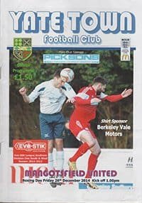 Yate Town v Mangotsfield United 26-Dec-2014
