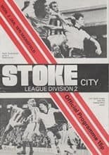 Stoke City v Mansfield Town 02-Jan-1978