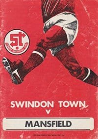 Swindon Town v Mansfield Town 02-Sep-1978
