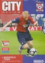 York City v Mansfield Town 02-Sep-2008