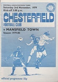 Chesterfield v Mansfield Town 03-Nov-1979