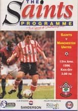 Southampton v Manchester United 13-Apr-1996