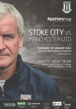 Stoke City v Manchester United 01-Jan-2015