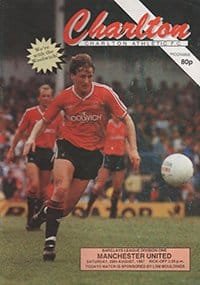 Charlton Athletic v Manchester United 29-Aug-1987