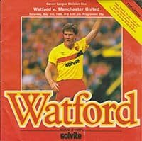 Watford v Manchester United 03-May-1986