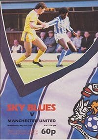 Coventry City v Manchester United 06-May-1987