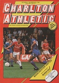 Charlton Athletic v Manchester United 07-Feb-1987