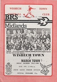 Wisbech Town v March Town 26-Dec-1988