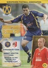 Shrewsbury Town v Market Drayton Town 28-Jul-2008