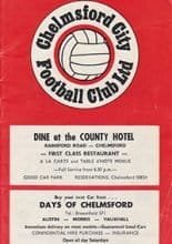 Chelmsford City v Merthyr Tydfil 12-Jan-1972