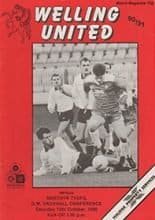Welling United v Merthyr Tydfil 13-Oct-1990