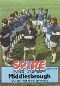 Chesterfield v Middlesbrough 13-Sep-1983