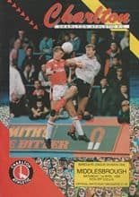 Charlton Athletic v Middlesbrough 01-Apr-1989
