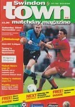 Swindon Town v Middlesbrough 22-Nov-1997