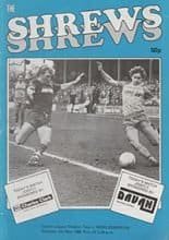 Shrewsbury Town v Middlesbrough 03-May-1986