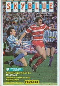 Coventry City v Millwall 17-Feb-1990