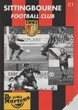 Sittingbourne v Millwall 19-Jul-1997