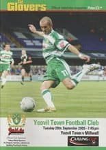 Yeovil Town v Millwall 20-Sep-2005
