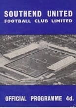Southend United v Millwall 22-Apr-1963