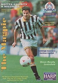 Notts County v Millwall 26-Dec-1994