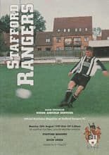 Stafford Rangers v Moor Green 30-Aug-1999