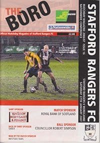 Stafford Rangers v Morecambe 27-Jan-2007