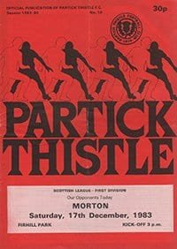 Partick Thistle v Morton 17-Dec-1983