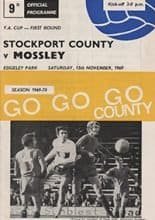 Stockport County v Mossley 15-Nov-1969