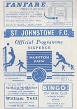 St Johnstone v Motherwell 27-Apr-1968