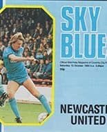 Coventry City v Newcastle United 13-Oct-1984