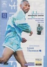 Coventry City v Newcastle United 17-Dec-1994