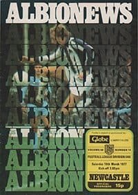 West Bromwich Albion v Newcastle United 19-Mar-1977