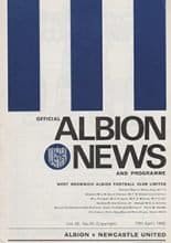 West Bromwich Albion v Newcastle United 19-Apr-1969