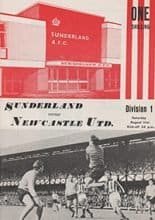 Sunderland v Newcastle United 31-Aug-1968