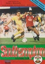 Southampton v Newcastle United 04-Oct-1986