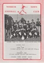Wisbech Town v Newmarket Town 03-Jan-1987