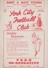 York City v Newport County 12-Feb-1960