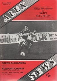 Crewe Alexandra v Newport County 13-Feb-1988
