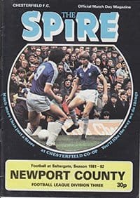 Chesterfield v Newport County 23-Jan-1982