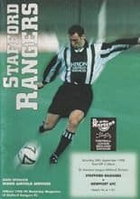 Stafford Rangers v Newport AFC 26-Sep-1998