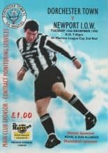 Dorchester Town v Newport IOW 15-Dec-1998